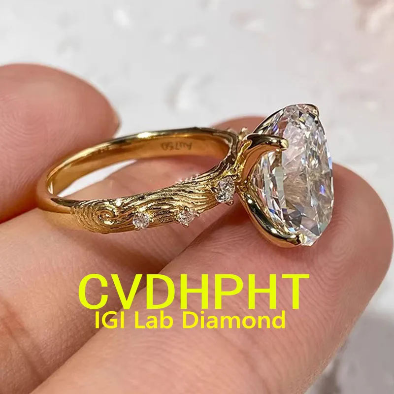 real Solid 10K Yellow gold Lab grown dimaond ring IGI Oval cut D VS1 Wedding engagement ring
real Solid 10K Yellow gold Lab grown dimaond ring IGI Oval cut D VS1 Wedding engagement ring