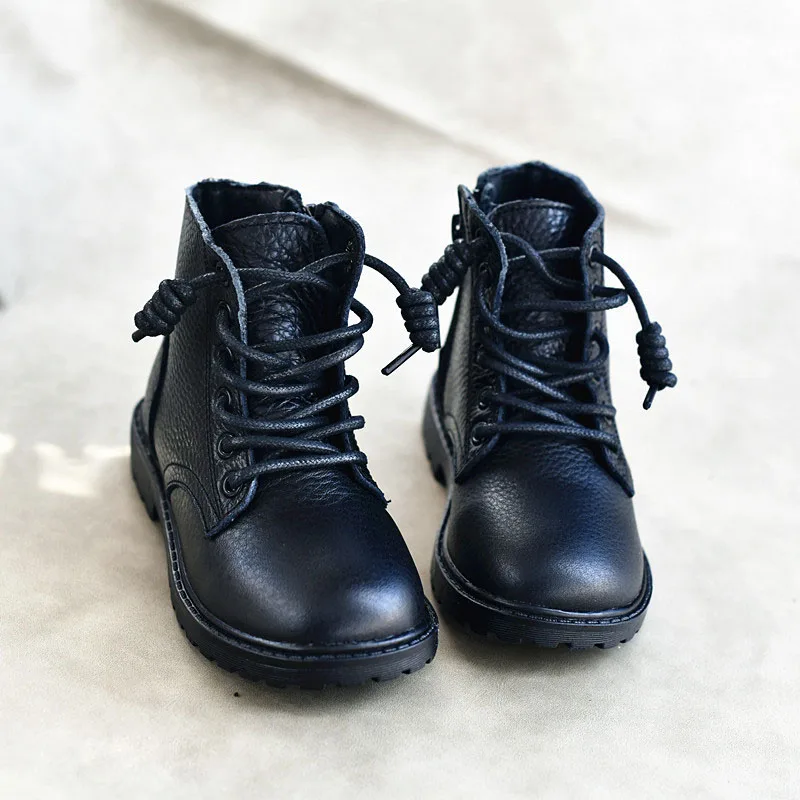 Genuine Leather Kids Boots Boys Leather Shoes Girls Ankle Boots Winter Good Quality Children Nature Leather Snow Boots CSH1561
Genuine Leather Kids Boots Boys Leather Shoes Girls Ankle Boots Winter Good Quality Children Nature Leather Snow Boots CSH1561