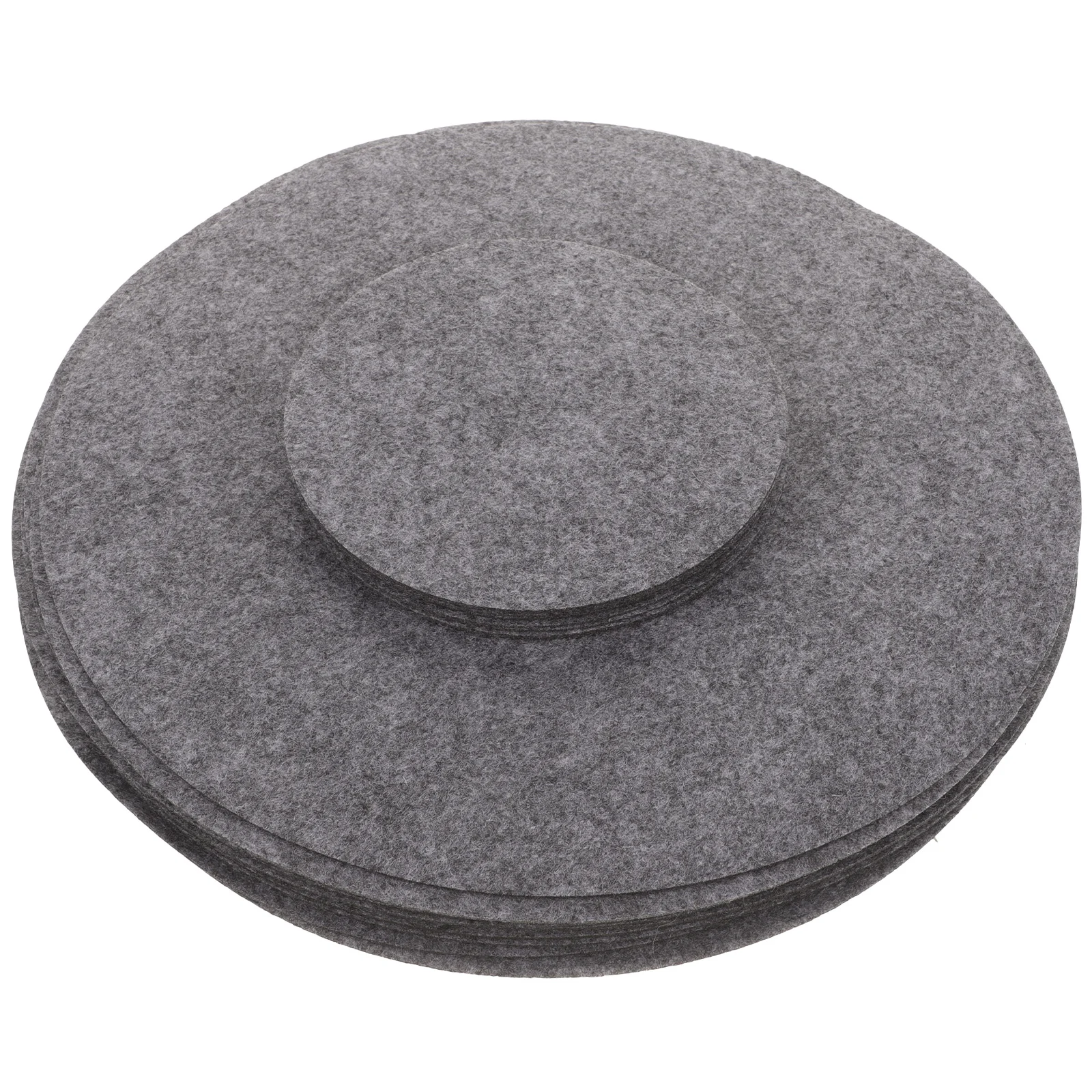 30 Pcs Dinnerware Plate Felt Mat Pan Protectors Splatter Screen for Frying Grey Cookware
30 Pcs Dinnerware Plate Felt Mat Pan Protectors Splatter Screen for Frying Grey Cookware