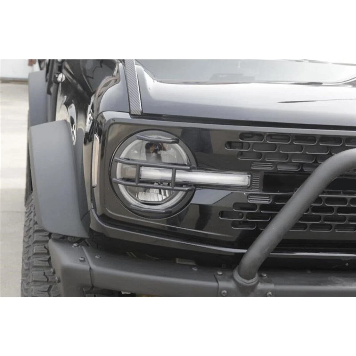 For Ford Bronco Accessories 2021-2023 Headlight Guards Cover Trim Carbon Fiber Style
For Ford Bronco Accessories 2021-2023 Headlight Guards Cover Trim Carbon Fiber Style