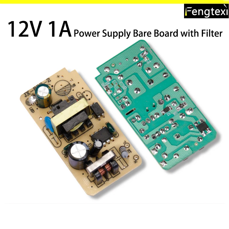 12V 1A Filtered Power Supply & Adapter Bare Boards with Circuit - board IC Solutions
12V 1A Filtered Power Supply & Adapter Bare Boards with Circuit - board IC Solutions