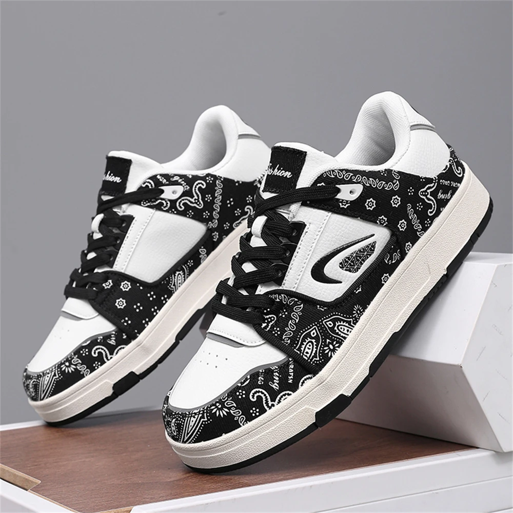 Men's Casual Sneakers Microfibre Upper Printed Decoration Non-slip Wear-resistant Rubber Sole Suitable For Daily Leisure Party
Men's Casual Sneakers Microfibre Upper Printed Decoration Non-slip Wear-resistant Rubber Sole Suitable For Daily Leisure Party