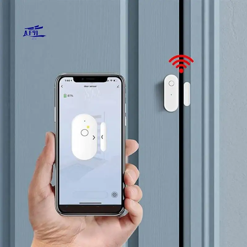 AF91-Smart Door Sensor - Wifi Wireless Window Sensor Real-Time Message Notification Compatible With Alexa Google Assistant
AF91-Smart Door Sensor - Wifi Wireless Window Sensor Real-Time Message Notification Compatible With Alexa Google Assistant