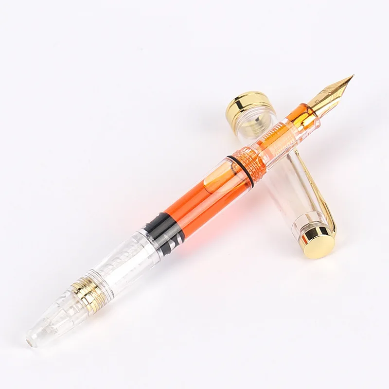Transparent demonstration pen Cross-border Japanese negative pressure creative office signature pen Space capsule gift pen
Transparent demonstration pen Cross-border Japanese negative pressure creative office signature pen Space capsule gift pen
