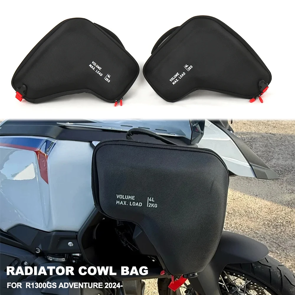 For BMW R1300GS ADV R 1300 GS ADVENTURE 2024 2025 2026 Motorcycle Radiator Side Storage Tool Bag Waterproof Frame Protection Bag
For BMW R1300GS ADV R 1300 GS ADVENTURE 2024 2025 2026 Motorcycle Radiator Side Storage Tool Bag Waterproof Frame Protection Bag