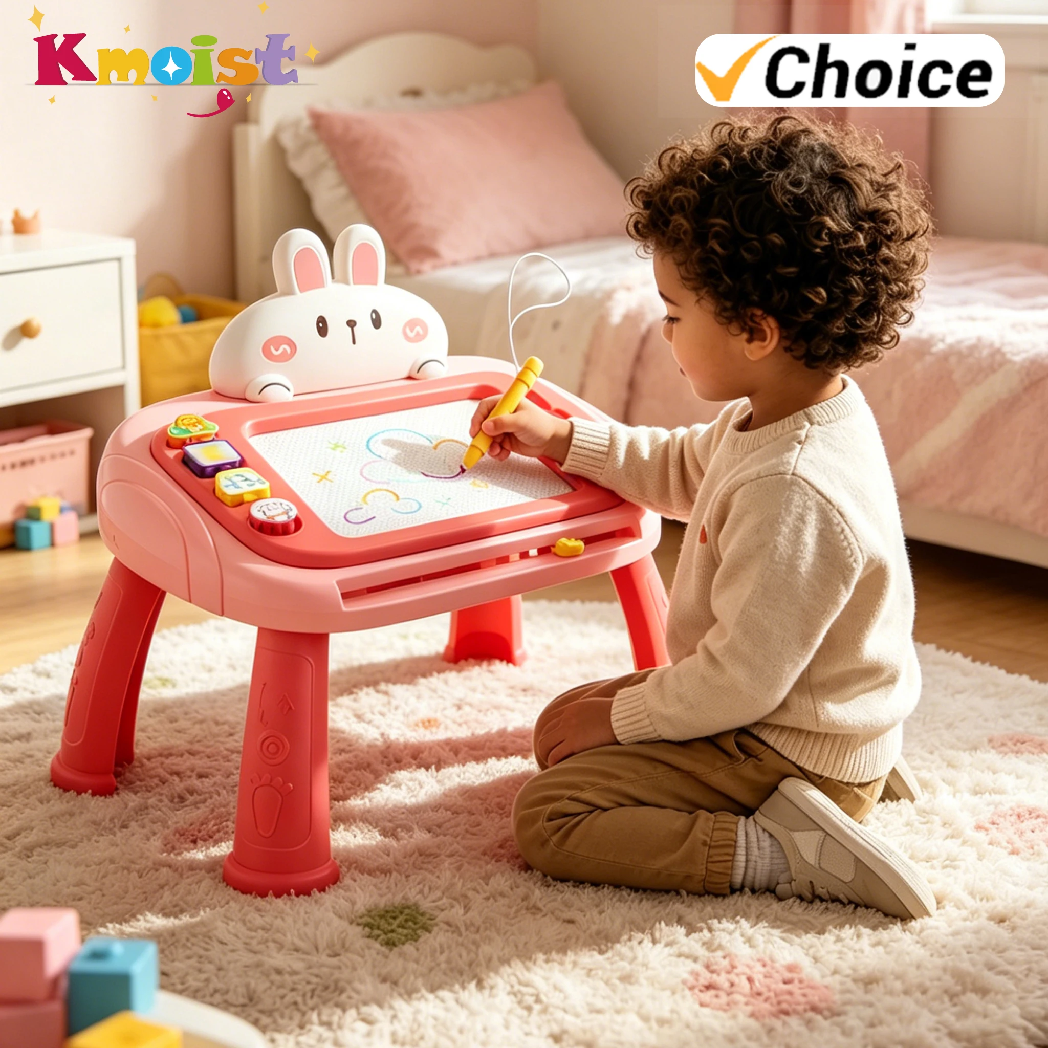 Drawing Toys Children's Cartoon Rabbit Frog Magnetic Painting Board for Kids Education Learning Toy Girls Boys Birthday Gifts
Drawing Toys Children's Cartoon Rabbit Frog Magnetic Painting Board for Kids Education Learning Toy Girls Boys Birthday Gifts