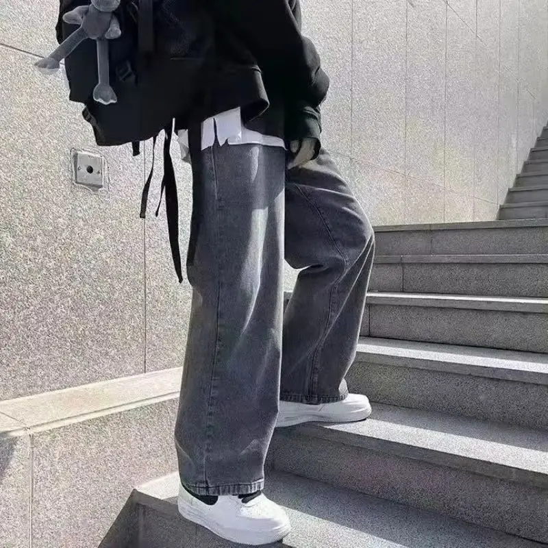 Корейские однотонные мужские повседневные длинные джинсы, классические мужские прямые джинсовые широкие брюки на четыре сезона, светло-голубые, серые, черные 3XL
Корейские однотонные мужские повседневные длинные джинсы, классические мужские прямые джинсовые широкие брюки на четыре сезона, светло-голубые, серые, черные 3XL