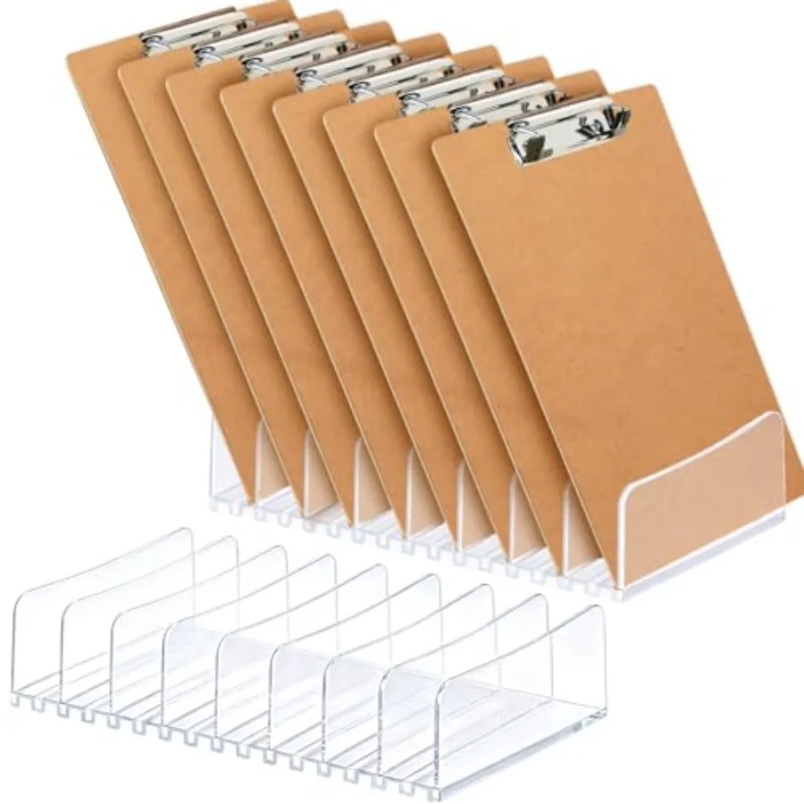 2 Pcs Acrylic Adjustable Clipboard Holder 9 Slots Clipboard Organizer Display Stand Storage Rack Document Typing Paper Stand Me
2 Pcs Acrylic Adjustable Clipboard Holder 9 Slots Clipboard Organizer Display Stand Storage Rack Document Typing Paper Stand Me