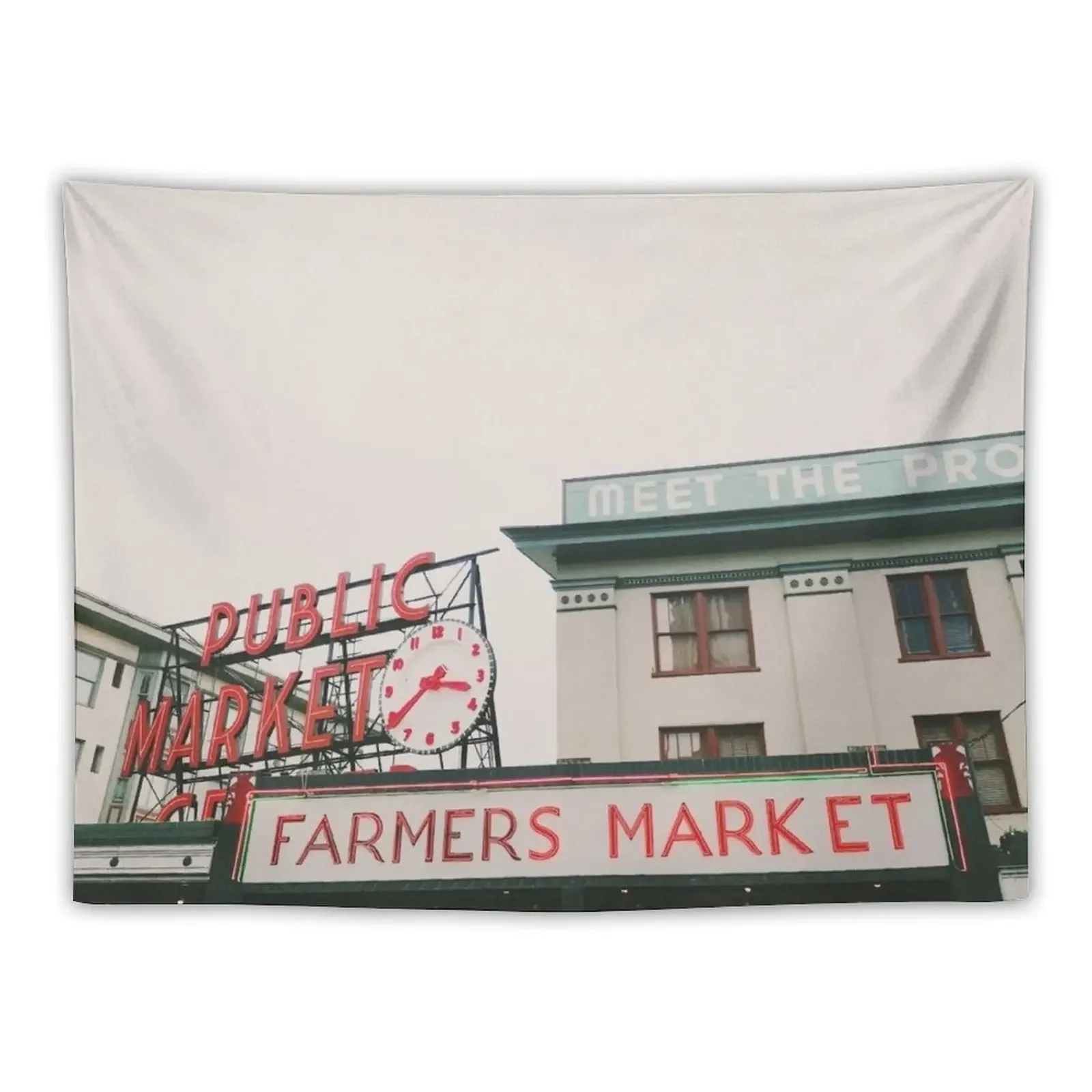Pikes Place Market - Seattle Tapestry Carpet Wall Room Decor Korean Style Custom Wall Decorations Tapestry
Pikes Place Market - Seattle Tapestry Carpet Wall Room Decor Korean Style Custom Wall Decorations Tapestry