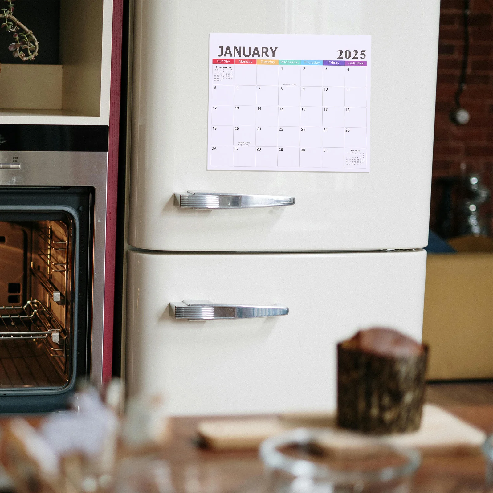 Magnetic Calendar Monthly Planner for Fridge 2025-2026 Wall Calendars Refrigerator Memo Planning Tables Layout
Magnetic Calendar Monthly Planner for Fridge 2025-2026 Wall Calendars Refrigerator Memo Planning Tables Layout