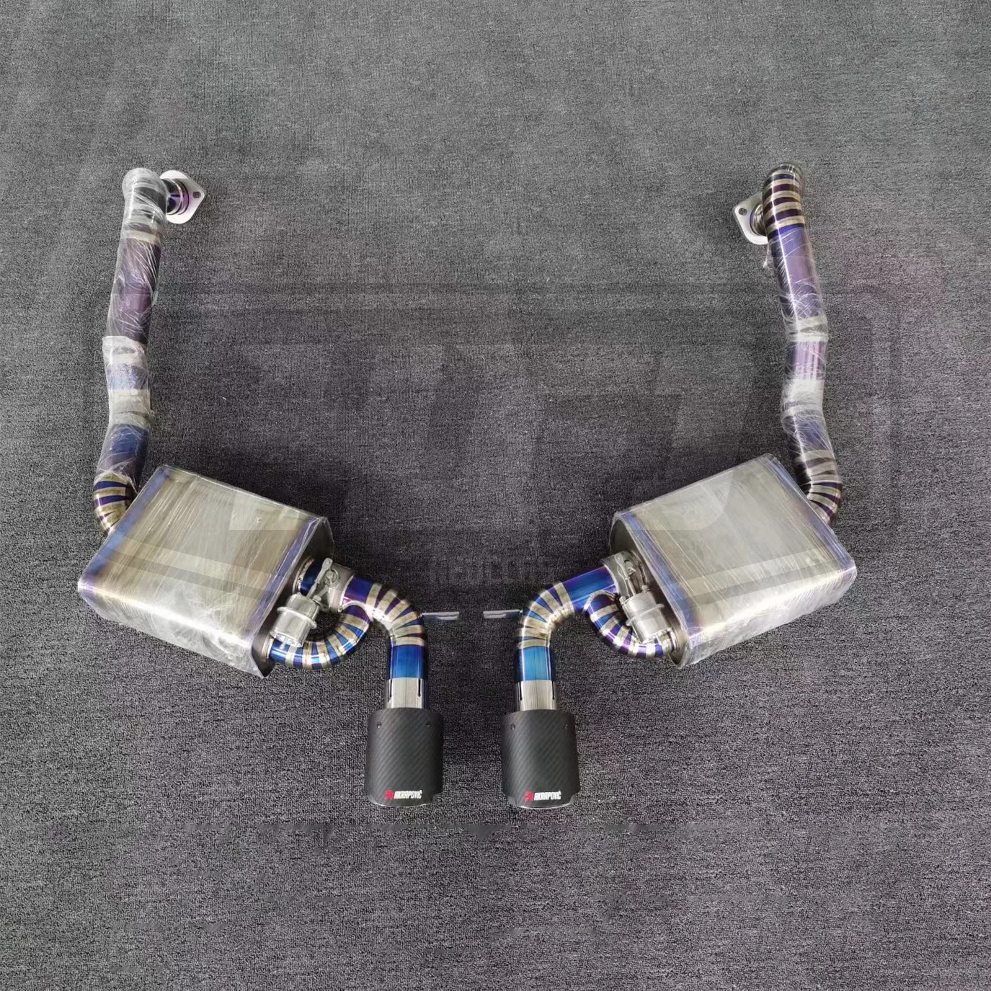 HEO Hot sell Auto Parts Performance Valved Exhaust Catback System For Porsche Boxster Cayman 987 987.2 Titanium Exhaust Pipe
HEO Hot sell Auto Parts Performance Valved Exhaust Catback System For Porsche Boxster Cayman 987 987.2 Titanium Exhaust Pipe