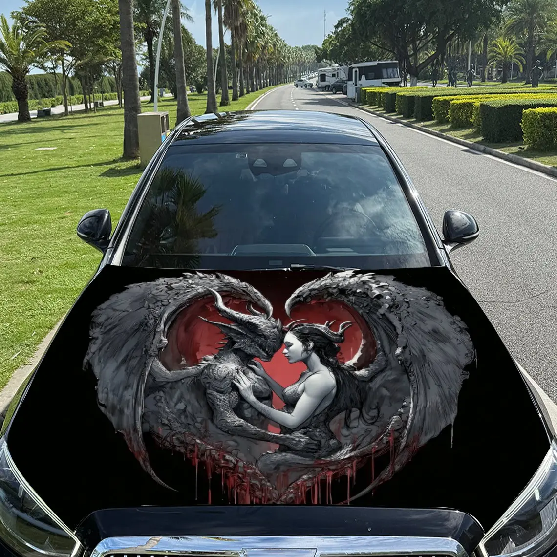 Виниловая пленка для автомобиля «Фантазийный дракон и девочка», водонепроницаемая наклейка на капот автомобиля из материала ПВХ, самоклеящиеся устойчивые к царапинам наклейки для E
Виниловая пленка для автомобиля «Фантазийный дракон и девочка», водонепроницаемая наклейка на капот автомобиля из материала ПВХ, самоклеящиеся устойчивые к царапинам наклейки для E