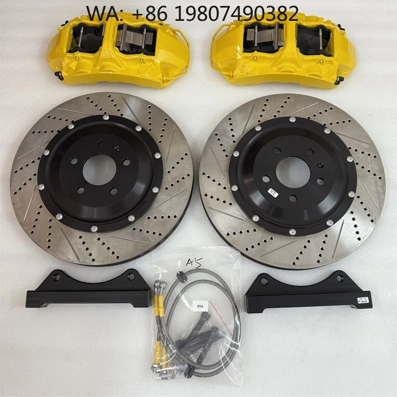 GT4 6 Piston 355x28mm Brake Disc Caliper Kit High Performance Racing System For Mid-size Luxury Sedan Universal Refit Parts
GT4 6 Piston 355x28mm Brake Disc Caliper Kit High Performance Racing System For Mid-size Luxury Sedan Universal Refit Parts