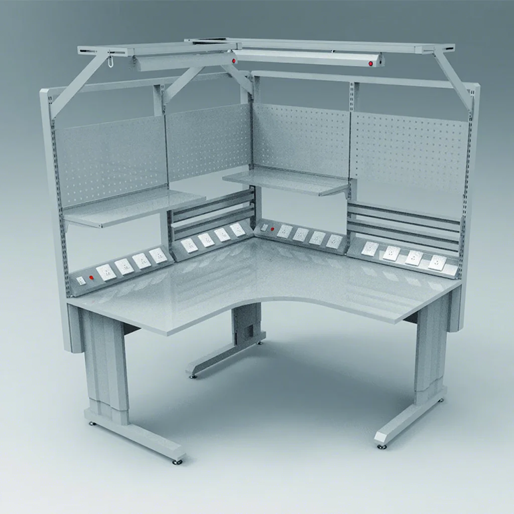 Heavy Load ESD Modular Anti-Static Workbench with Engine Cold Rolled Steel Frame for Warehouse Use Customizable Dimensions Pro
Heavy Load ESD Modular Anti-Static Workbench with Engine Cold Rolled Steel Frame for Warehouse Use Customizable Dimensions Pro