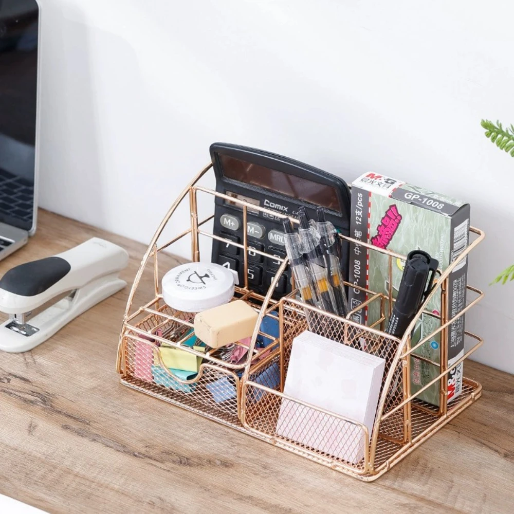 Nordic Metal Desktop Organizer | Multifunctional File Rack for Office Supplies, Stationery, Cosmetics | Sleek Modern Design | Sp
Nordic Metal Desktop Organizer | Multifunctional File Rack for Office Supplies, Stationery, Cosmetics | Sleek Modern Design | Sp