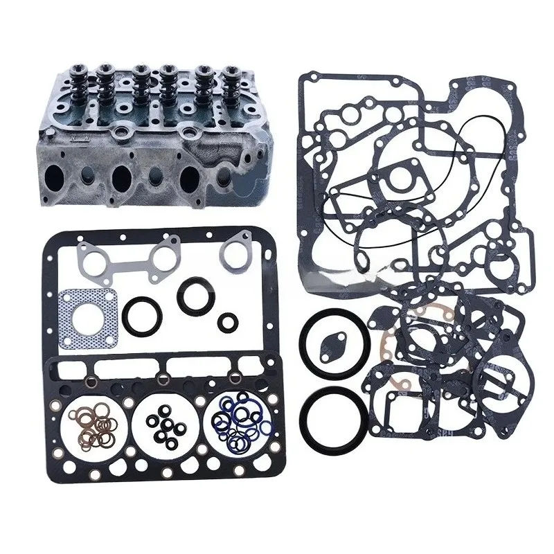 D850 Cylinder Head With Valves & Full Gasket Kit for Kubota B1-14 B1-15 B1550E
D850 Cylinder Head With Valves & Full Gasket Kit for Kubota B1-14 B1-15 B1550E