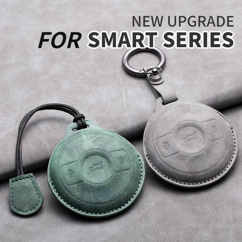 Leather Car Remote Key Case Cover for Mercedes Benz SMART Fortwo 1 BRABUS 1 for Benz SMART 2022 2023 Auto Key Shell Fob
Leather Car Remote Key Case Cover for Mercedes Benz SMART Fortwo 1 BRABUS 1 for Benz SMART 2022 2023 Auto Key Shell Fob