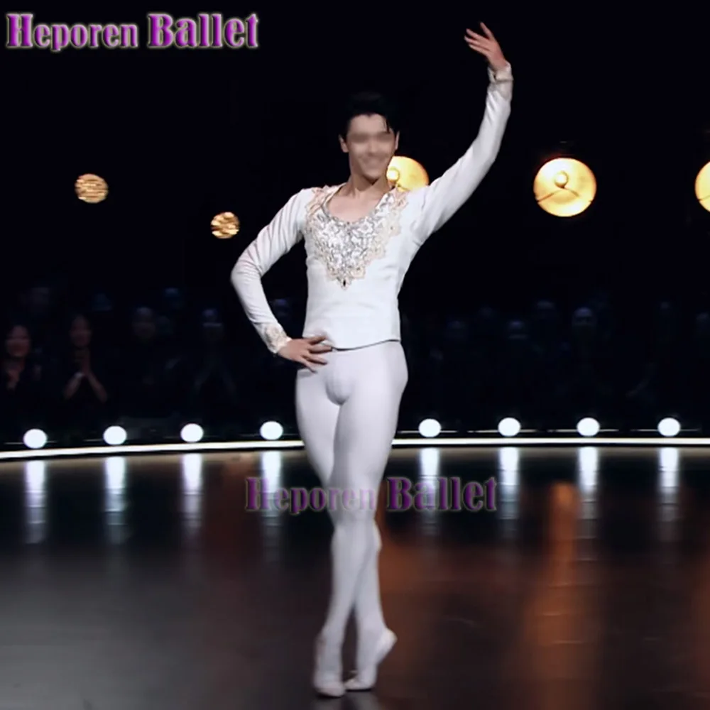 Men Ballet Top Tunic Costume White Grey Many Colors With Decoration, Long Sleeve Male Dance Costume On Stage Drop Shipping
Men Ballet Top Tunic Costume White Grey Many Colors With Decoration, Long Sleeve Male Dance Costume On Stage Drop Shipping