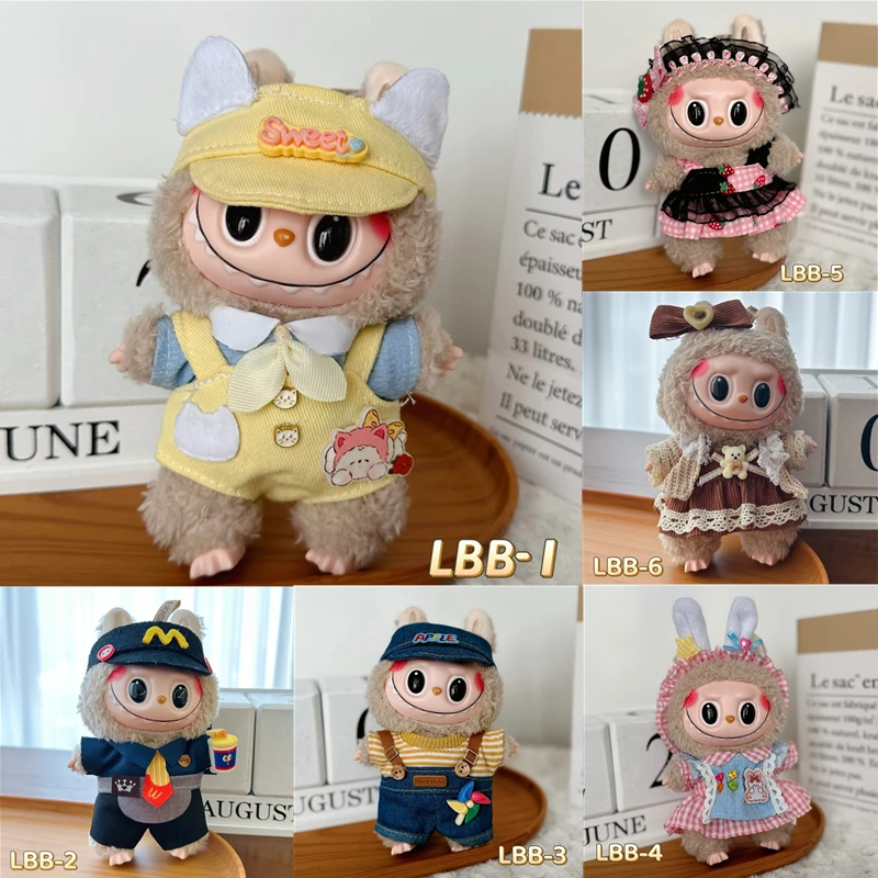 Labubu doll clothes doll hoodie accessories cute decoration kawaii children toy birthday gift anime peripheral
Labubu doll clothes doll hoodie accessories cute decoration kawaii children toy birthday gift anime peripheral