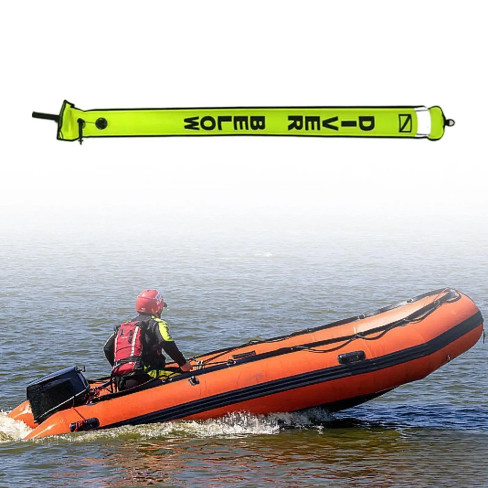 High Visibility Scuba Diving Surface Signal Marker with Reflective Strip Inflatable Marker for Underwater Sports Equipment
High Visibility Scuba Diving Surface Signal Marker with Reflective Strip Inflatable Marker for Underwater Sports Equipment