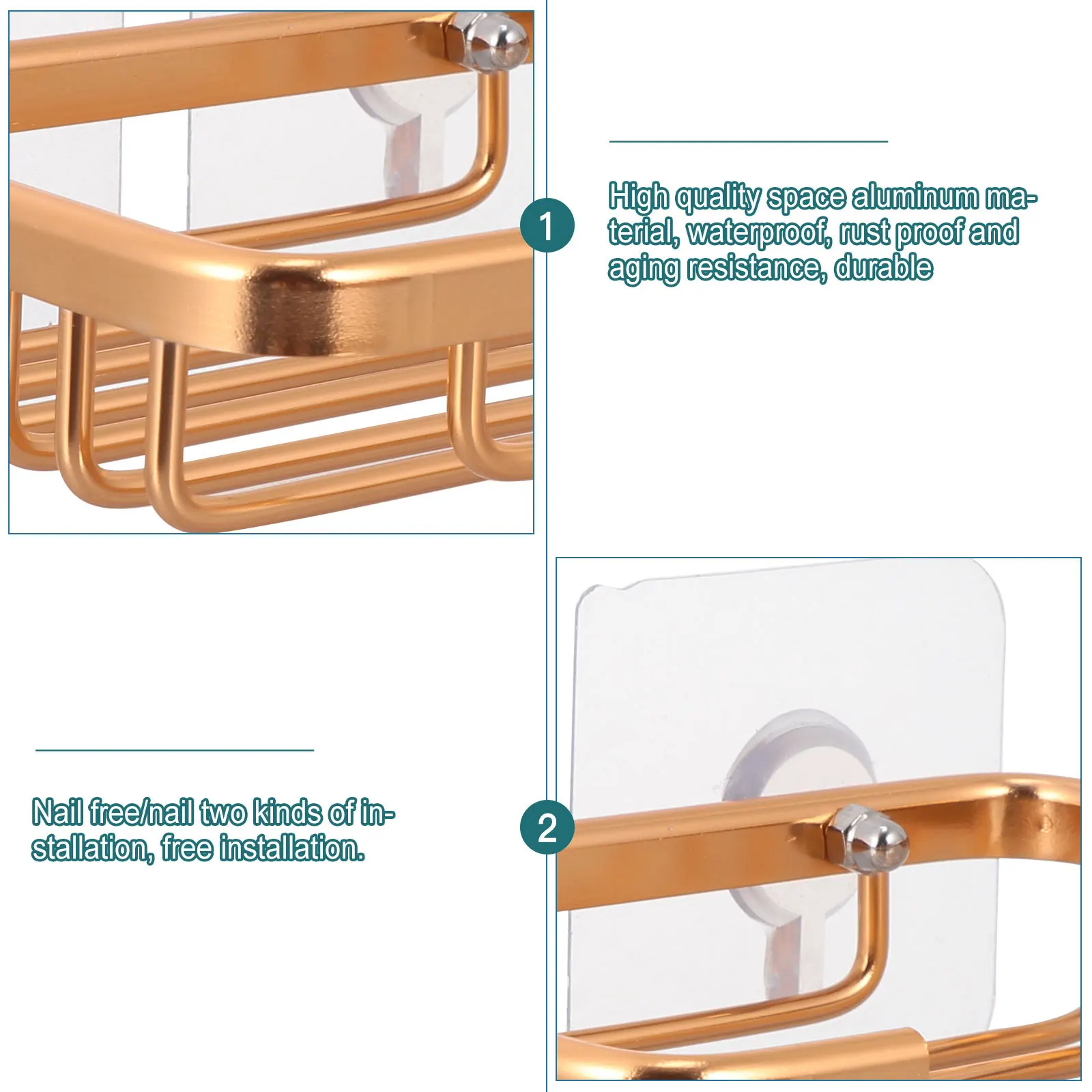 1Set Wall Hanging Soap Rack Holder Aluminum Punch Free Design Self Draining Soap Saver for Bathroom Kitchen
1Set Wall Hanging Soap Rack Holder Aluminum Punch Free Design Self Draining Soap Saver for Bathroom Kitchen