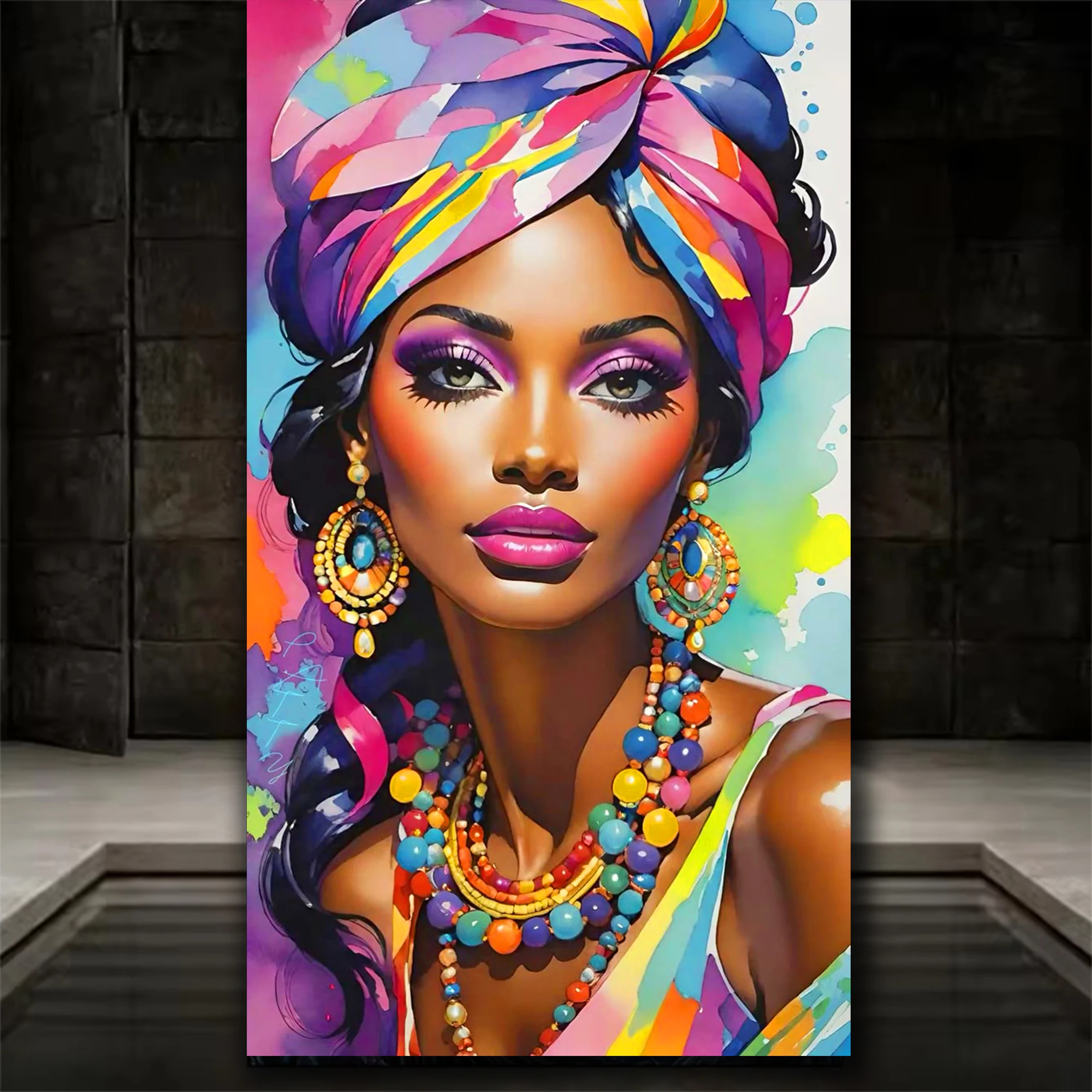 Large Size Beautiful Colfoful African woman Diy diamond painting New 2026 cross stitch kit diamond art portrait For Home Decor
Large Size Beautiful Colfoful African woman Diy diamond painting New 2026 cross stitch kit diamond art portrait For Home Decor
