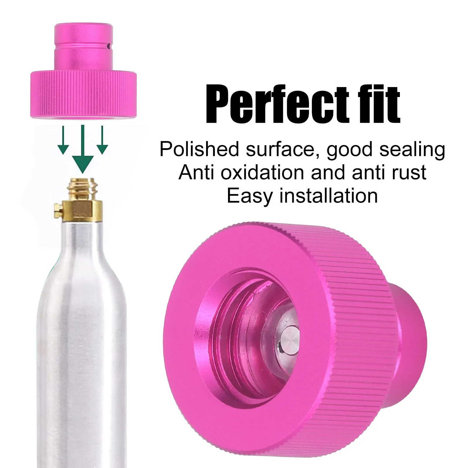 CO2 Cylinder Adapter, Soda Water CO2 Adapter Aluminum Alloy Quick Connect TR21 4 Thread CO2 Cylinder Adapter for
CO2 Cylinder Adapter, Soda Water CO2 Adapter Aluminum Alloy Quick Connect TR21 4 Thread CO2 Cylinder Adapter for
