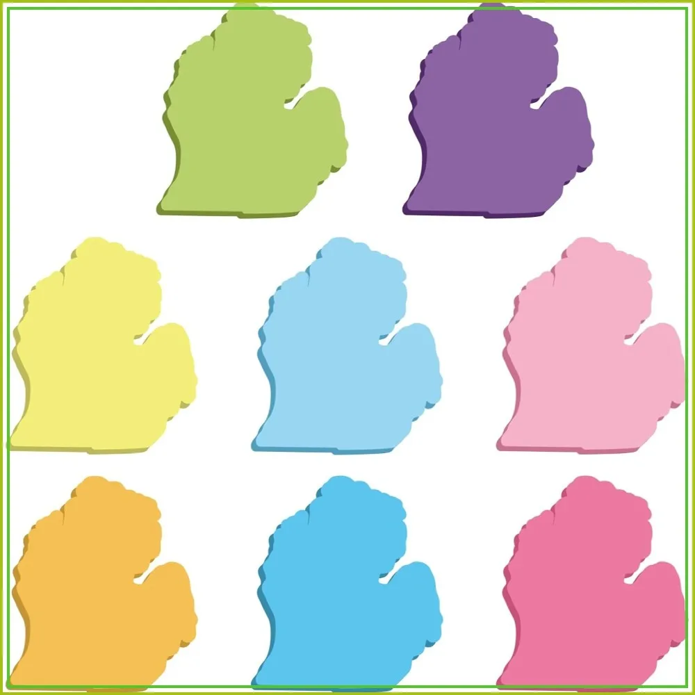 240 Sheets Michigan Shaped Sticky Notes, Colorful Memo Pads for Independence Day, Birthday, Souvenir, Farewell Gift
240 Sheets Michigan Shaped Sticky Notes, Colorful Memo Pads for Independence Day, Birthday, Souvenir, Farewell Gift