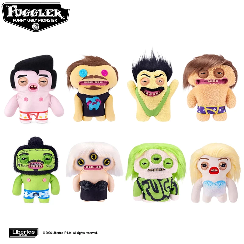 Original Fugglers Fugg Stars 2 Plush Toys Funny Ugly Teeth Monsters Stuffed BIEB BILLY LADY GAGA FLEETING FARTLET Plushies Dolls
Original Fugglers Fugg Stars 2 Plush Toys Funny Ugly Teeth Monsters Stuffed BIEB BILLY LADY GAGA FLEETING FARTLET Plushies Dolls