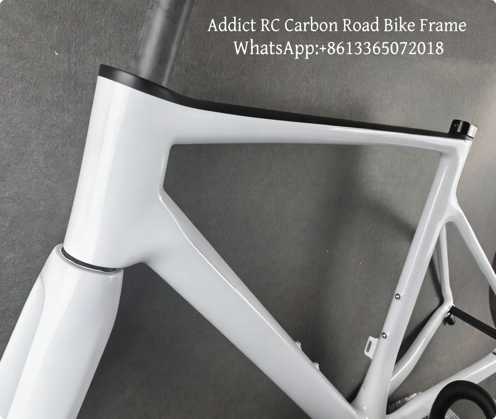 Hot sale Addict RC Bike Frameset BB86 Disc brake white UD Carbon Bicycle Frame
Hot sale Addict RC Bike Frameset BB86 Disc brake white UD Carbon Bicycle Frame