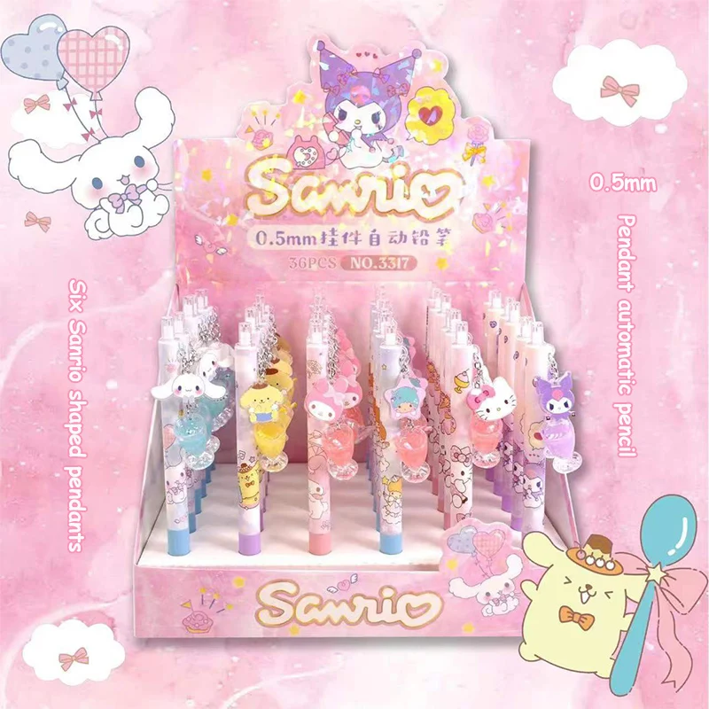 6-36pcs Cartoon Sanrio Pendant Automatic Pencil Student Cute Automatic Pencil No Sharpening Pencil Student Writing Stationery
6-36pcs Cartoon Sanrio Pendant Automatic Pencil Student Cute Automatic Pencil No Sharpening Pencil Student Writing Stationery