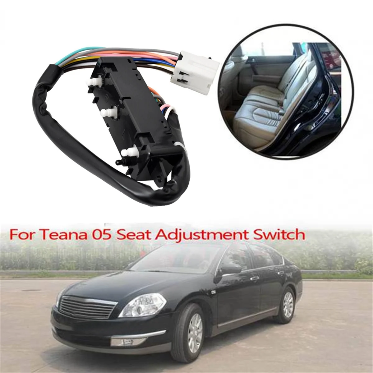 Car Left Side Seat Control Switch 87066-9W10B for Nissan Teana 2006 Seat Adjustment Switch
Car Left Side Seat Control Switch 87066-9W10B for Nissan Teana 2006 Seat Adjustment Switch
