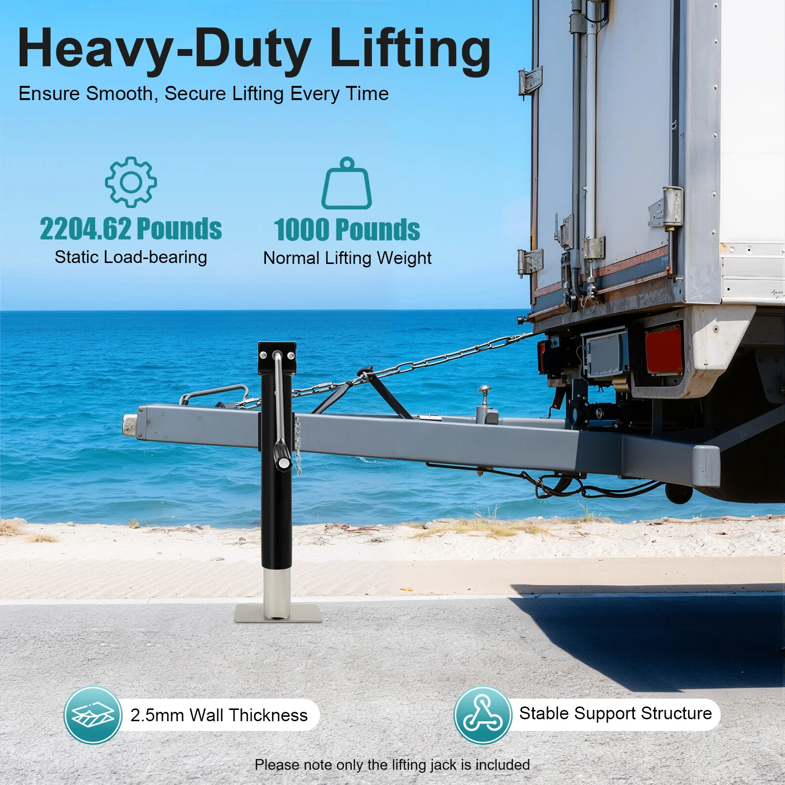 Manual Car Jack 1 Ton 2204lbs Capacity Q235B Steel 10 Inch Lift Height Stable Base for Auto Repair Tire Change Garage Emergency
Manual Car Jack 1 Ton 2204lbs Capacity Q235B Steel 10 Inch Lift Height Stable Base for Auto Repair Tire Change Garage Emergency