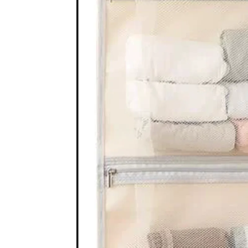 Многослойная сетчатая сумка-органайзер на 1/2/3 отделения с молнией для хранения белья и носков, дышащий органайзер для гардероба с вешалкой для одежды
Многослойная сетчатая сумка-органайзер на 1/2/3 отделения с молнией для хранения белья и носков, дышащий органайзер для гардероба с вешалкой для одежды