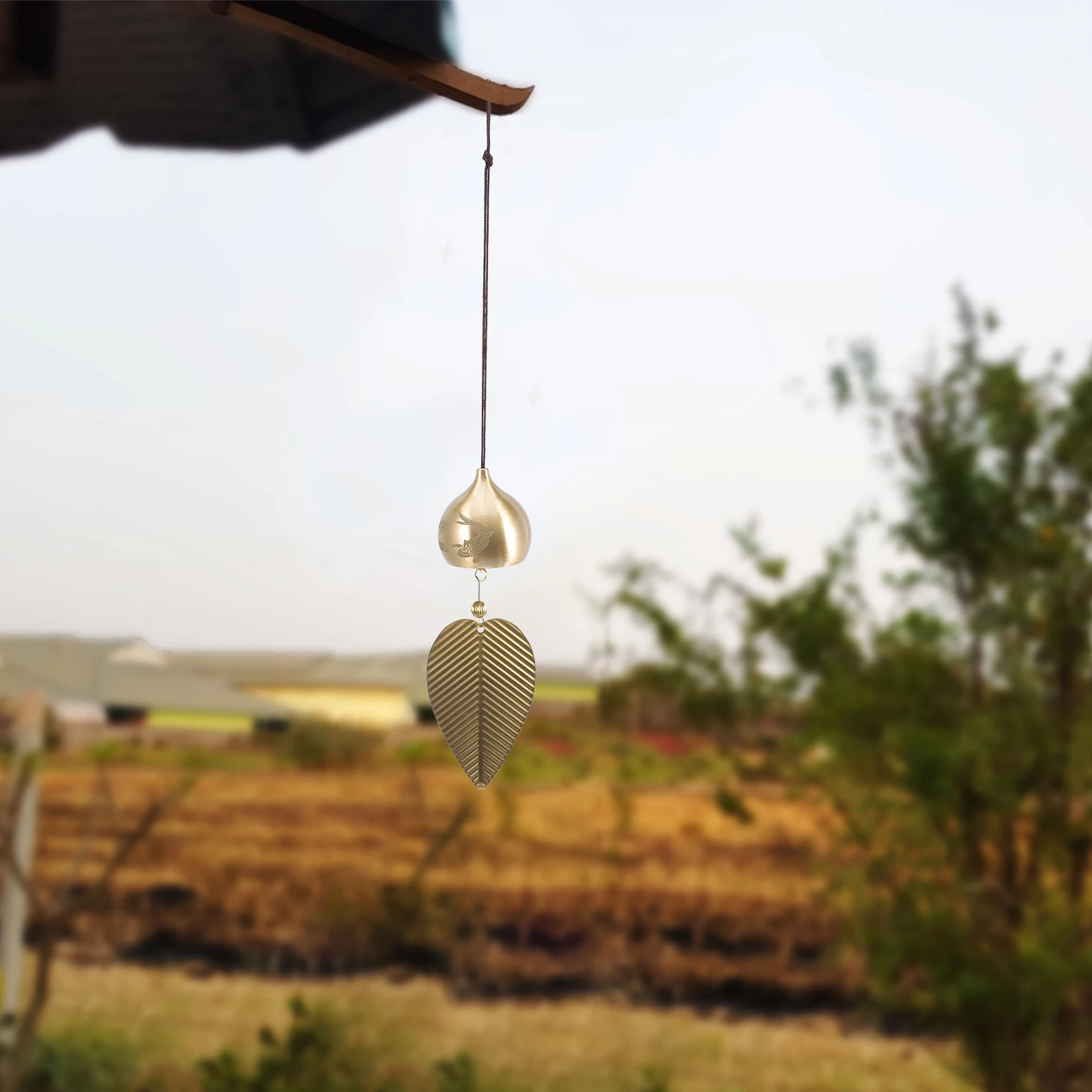 Creative Copper Wind Bell Home Decor Bedroom Balcony Hanging Decorations Clear Sound Relaxing Metal Chime Garden Car Pendant
Creative Copper Wind Bell Home Decor Bedroom Balcony Hanging Decorations Clear Sound Relaxing Metal Chime Garden Car Pendant