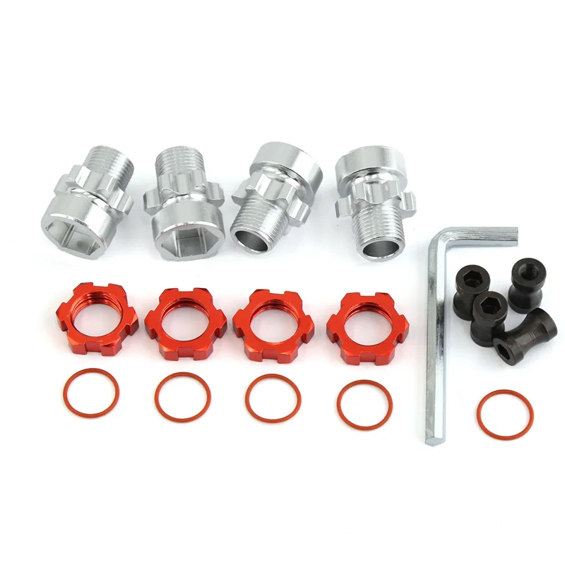 AM-металлический адаптер шестигранной ступицы колеса от 12 до 17 мм для Slash2WD Stampede Bandit 4WD, детали радиоуправляемого автомобиля, черный 
AM-металлический адаптер шестигранной ступицы колеса от 12 до 17 мм для Slash2WD Stampede Bandit 4WD, детали радиоуправляемого автомобиля, черный