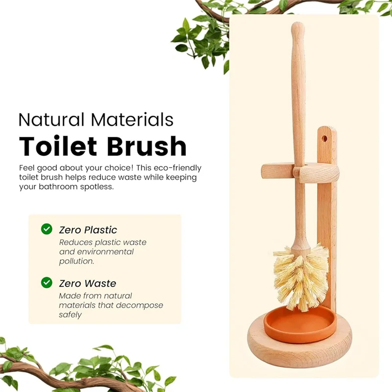 【24-часовая распродажа】14-дюймовая щетка для чистки унитаза с держателем - немецкая ручка из бука, поддон для капель
【24-часовая распродажа】14-дюймовая щетка для чистки унитаза с держателем - немецкая ручка из бука, поддон для капель