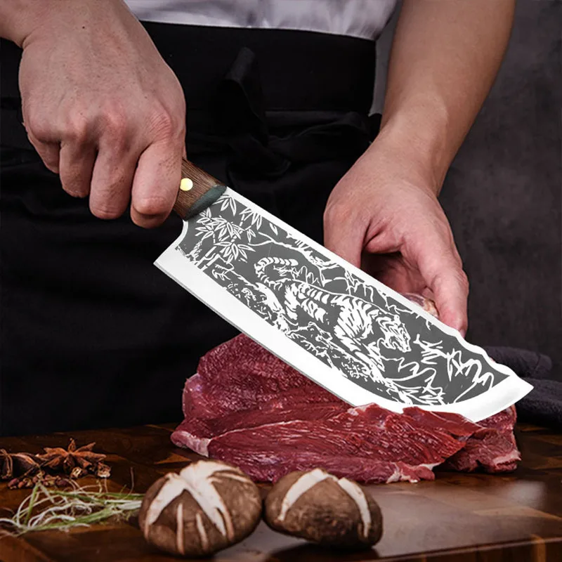 Stainless Steel Boning Knife Cleaver Knifes Handmade Butcher Knife Forged Steel Serbian Chef Knife Outdoor Camping Cooking Tools
Stainless Steel Boning Knife Cleaver Knifes Handmade Butcher Knife Forged Steel Serbian Chef Knife Outdoor Camping Cooking Tools