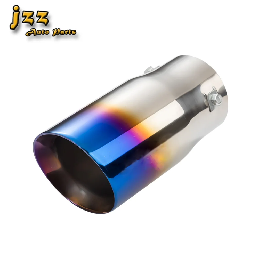 Stainless steel titanium exhaust tip Blue 76mm Universal Muffler oval tailpipe fast shipping
Stainless steel titanium exhaust tip Blue 76mm Universal Muffler oval tailpipe fast shipping