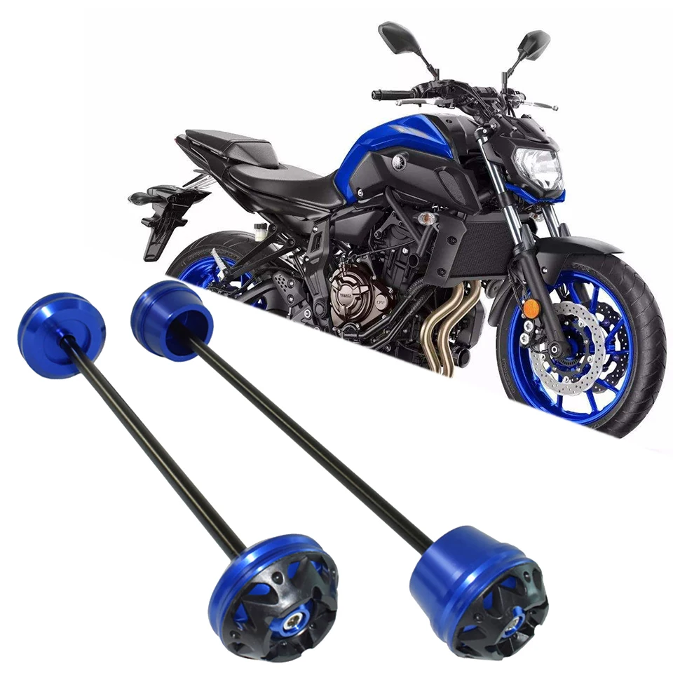 Fit for Yamaha MT07 FZ07 ABS MT-07 Tracer 700 XSR700 2014-2023 Motorcycle Front And Rear Wheel Fork Axle Anti Crash Sliders Kits
Fit for Yamaha MT07 FZ07 ABS MT-07 Tracer 700 XSR700 2014-2023 Motorcycle Front And Rear Wheel Fork Axle Anti Crash Sliders Kits