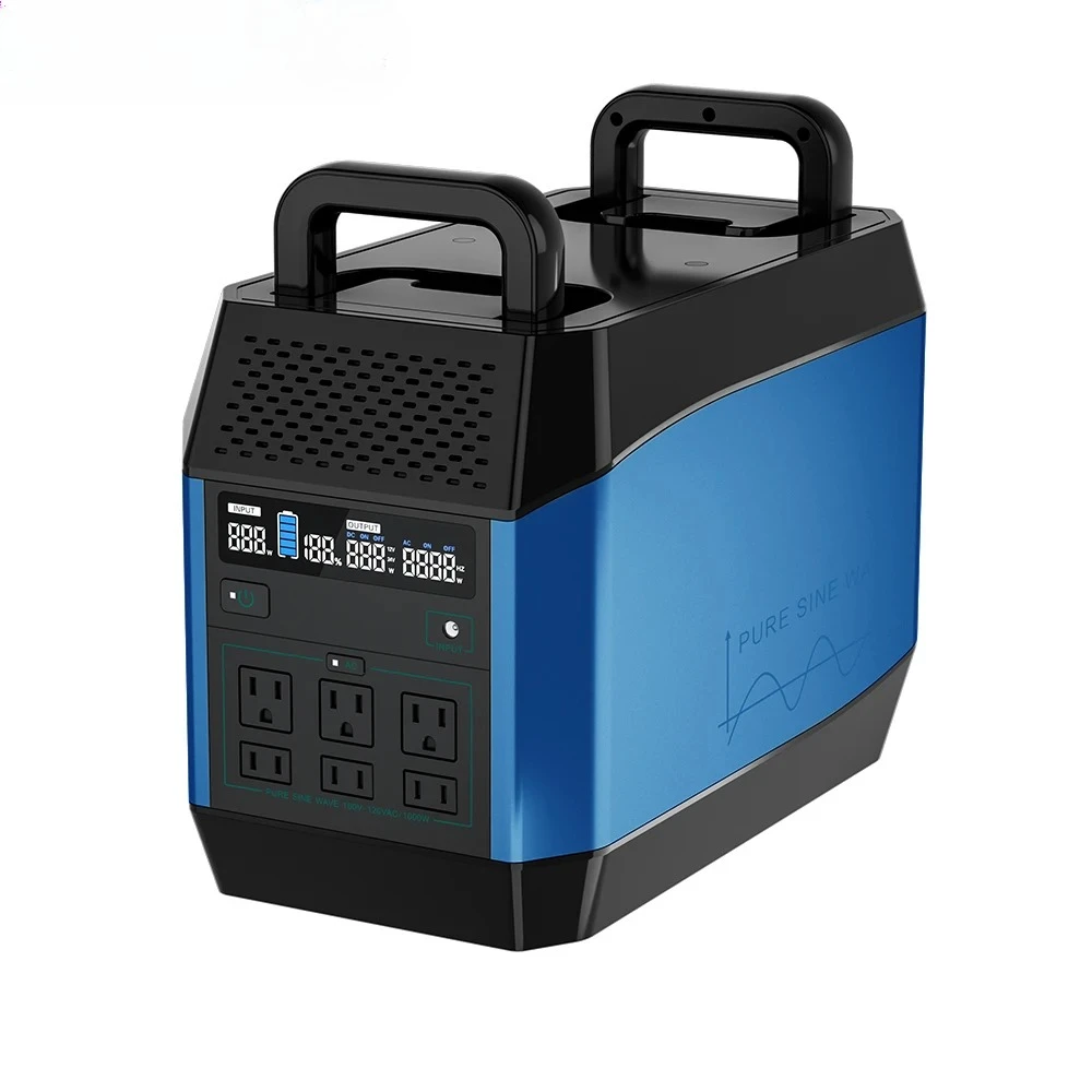 Energy 110V/220V portable power bank station system 1000w portable power station with inverter for camping essentials
Energy 110V/220V portable power bank station system 1000w portable power station with inverter for camping essentials