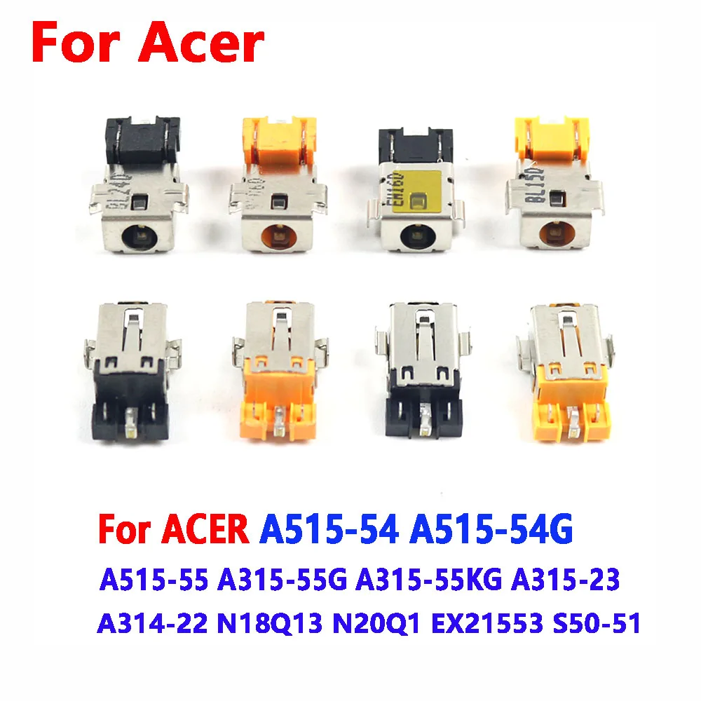 1Pcs Laptop DC Power Jack Connector For ACER A515-54 A515-54G A515-55 A315-55G A315-55KG A315-23 A314-22 N18Q13 N20Q1 EX21553
1Pcs Laptop DC Power Jack Connector For ACER A515-54 A515-54G A515-55 A315-55G A315-55KG A315-23 A314-22 N18Q13 N20Q1 EX21553 