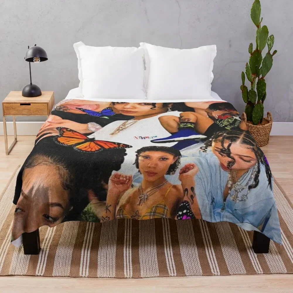Coi Leray Throw Blanket heavy to sleep Hairys cosplay anime Multi-Purpose Blankets
Coi Leray Throw Blanket heavy to sleep Hairys cosplay anime Multi-Purpose Blankets