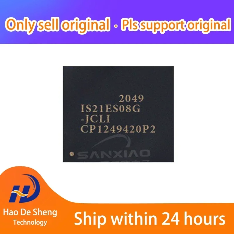 10pcs/LOT IS21ES08G-JCLI IS21ES08G BGA153 New Original In Stock
10pcs/LOT IS21ES08G-JCLI IS21ES08G BGA153 New Original In Stock