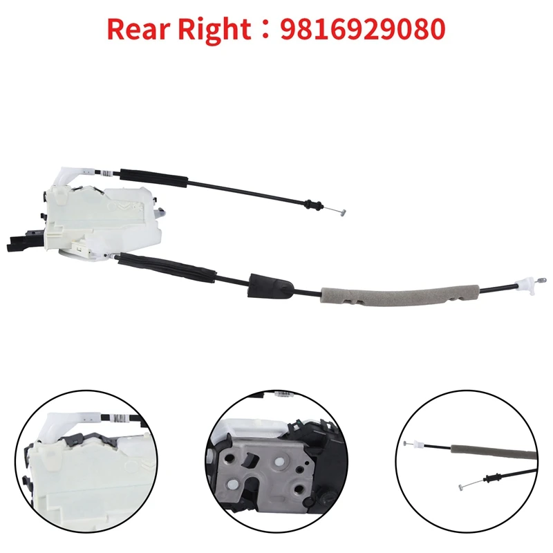 1 Piece 9816929080 Door Lock Block Back Right As Shown ABS For Peugeot Citroen CAPSA DS7
1 Piece 9816929080 Door Lock Block Back Right As Shown ABS For Peugeot Citroen CAPSA DS7