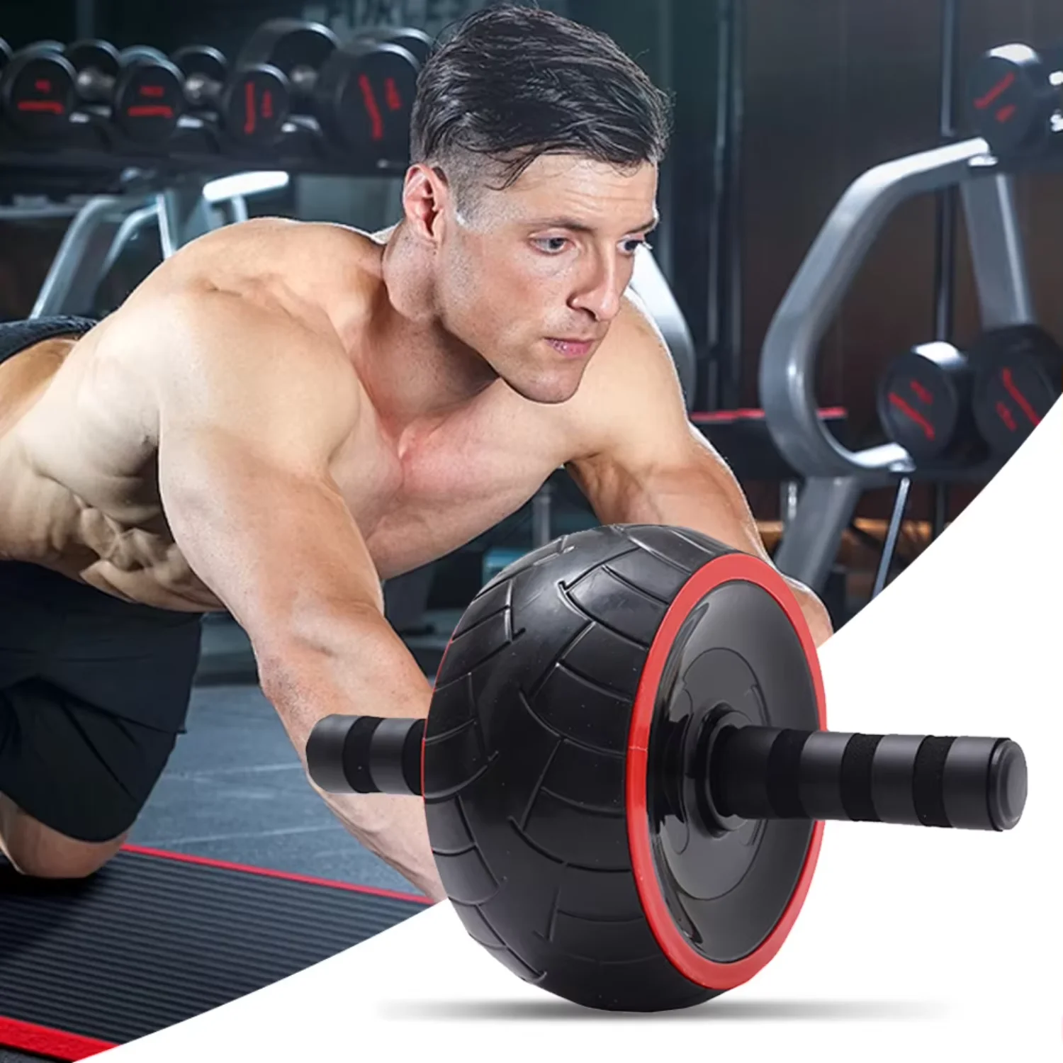 Ab Roller Wheel Abdominal Muscle Trainer Single-Wheel Abdominal Training Roller Ab Workout Equipment Core Workout
Ab Roller Wheel Abdominal Muscle Trainer Single-Wheel Abdominal Training Roller Ab Workout Equipment Core Workout