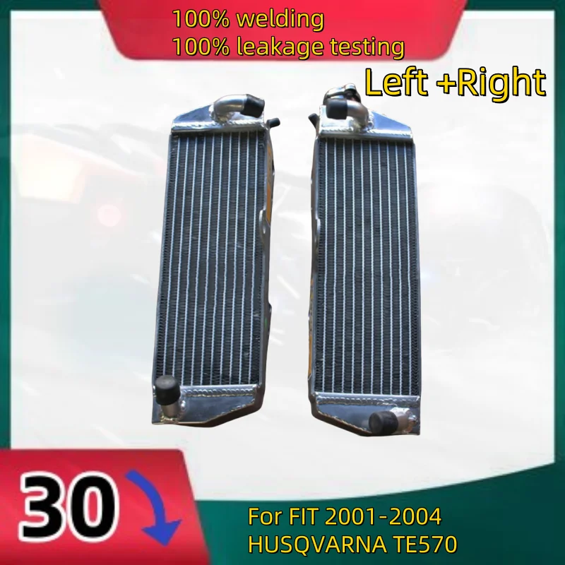 L+R motorcycle Aluminum Radiator For FIT 2001-2004 HUSQVARNA TE570 TE 570 2001 2002 2003 2004 01 02 03 04
L+R motorcycle Aluminum Radiator For FIT 2001-2004 HUSQVARNA TE570 TE 570 2001 2002 2003 2004 01 02 03 04