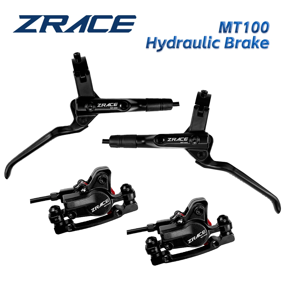 ZRACE MT100 Mountain Bike Hydraulic Brake, MTB Oil Pressure Disc Brake Set, Front and Rear Brake
ZRACE MT100 Mountain Bike Hydraulic Brake, MTB Oil Pressure Disc Brake Set, Front and Rear Brake