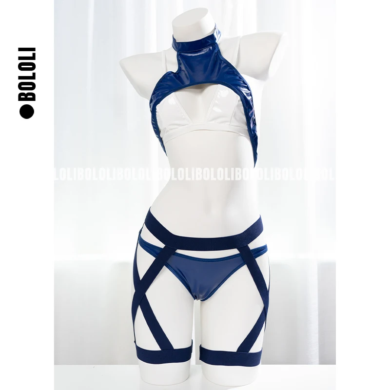 Anime Tactical Blue White Sexy Bikini Game Cosplay Costume Set Comic Convention Photo Shoot Role Play Hallowmas Party Outfit
Anime Tactical Blue White Sexy Bikini Game Cosplay Costume Set Comic Convention Photo Shoot Role Play Hallowmas Party Outfit