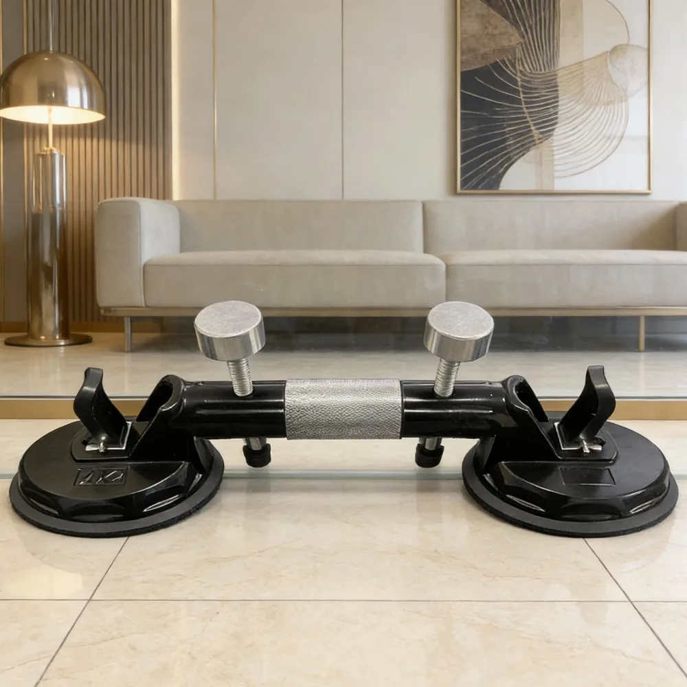 Вакуумный зажим-фиксатор для плитки из алюминиевого сплава с мощной присоской для мрамора и стекла, для выравнивания и подъема, с ручкой
Вакуумный зажим-фиксатор для плитки из алюминиевого сплава с мощной присоской для мрамора и стекла, для выравнивания и подъема, с ручкой